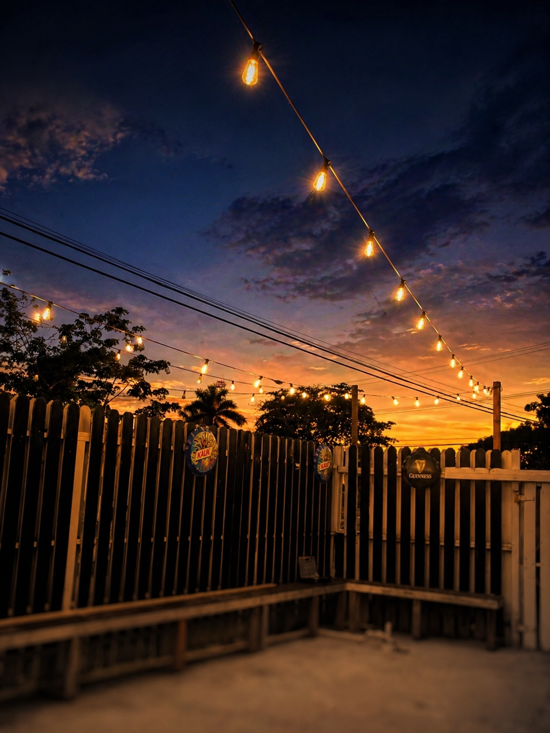 EZ Tech Lighting — warm string light ambiance